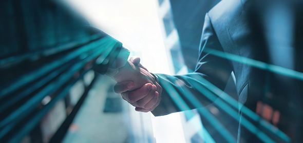 A credit profile is created or updated for the individual or business